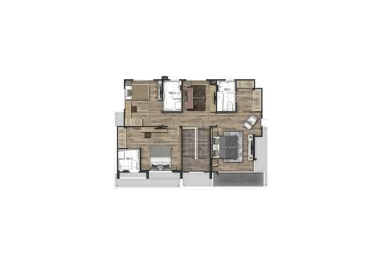 Bangkok Boulevard Rama 2 - Floor Plan