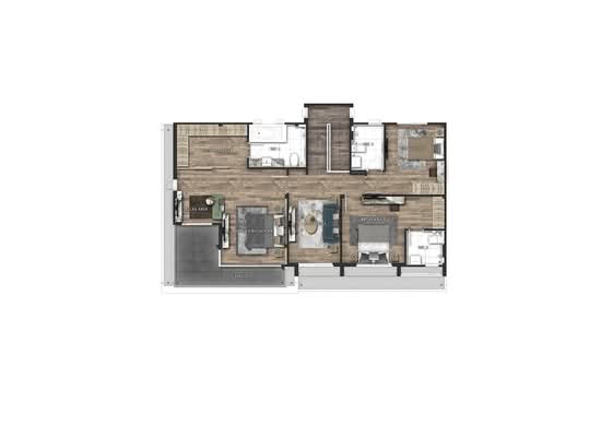 Bangkok Boulevard Rama 2 - Floor Plan