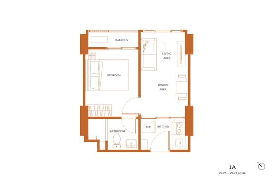 The Base Height-Chiang Mai : เดอะ เบส ไฮท์-เชียงใหม่ - Floor Plan