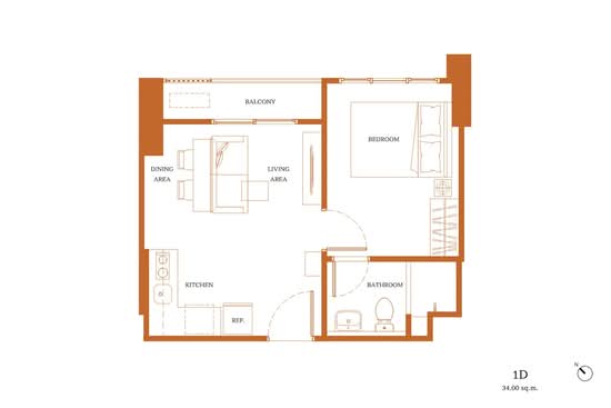 The Base Height-Chiang Mai : เดอะ เบส ไฮท์-เชียงใหม่ - Floor Plan