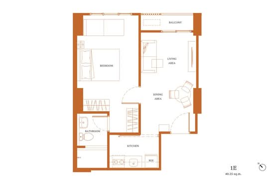 The Base Height-Chiang Mai : เดอะ เบส ไฮท์-เชียงใหม่ - Floor Plan