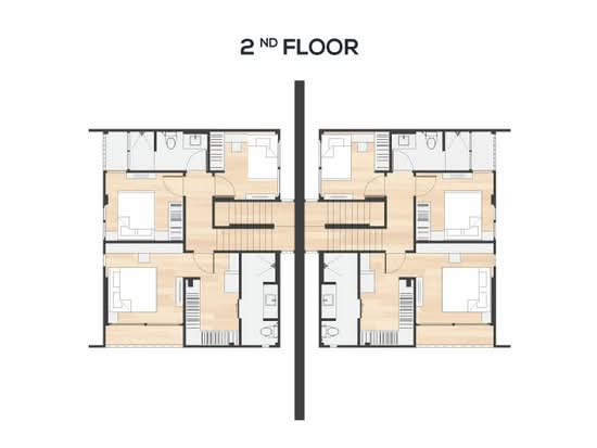 HOLM San Phi Suea : โฮมล์ สันผีเสื้อ - Floor Plan