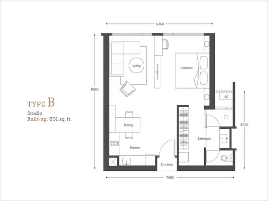 Cyperus @ Tropicana Gardens - Floor Plan - iProperty.com.my