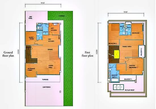 Vila Seni @ New World JB - Floor Plan - iProperty.com.my