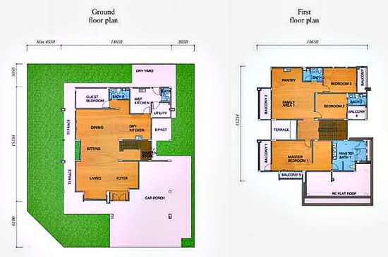Vila Seni @ New World JB - Floor Plan - iProperty.com.my
