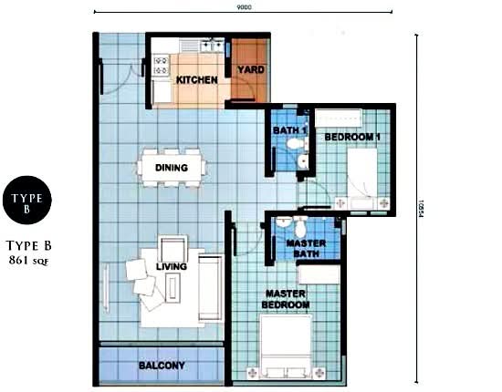 D’Lagoon Luxury Development By The Lake - Floor Plan - iProperty.com.my