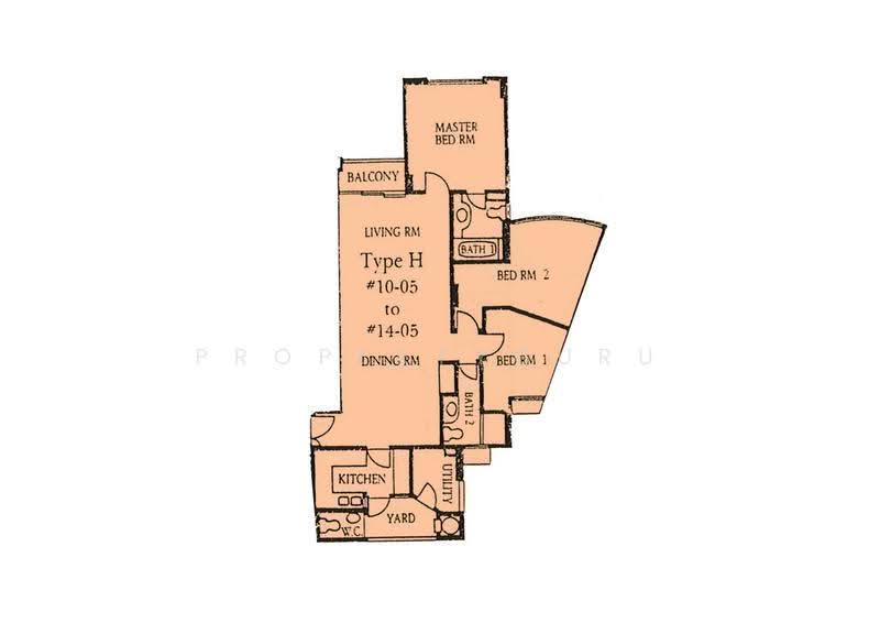 Emerald Park, 2 Indus Road, Alexandra / Commonwealth, 3 Bedrooms, 1,173 sqft, Condominium For Rent, by Low Jimmy, 18510923 - 2D - PropertyGuru.com.sg
