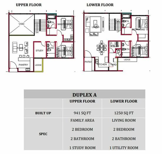 Marinox Sky Villas - Floor Plan - iProperty.com.my