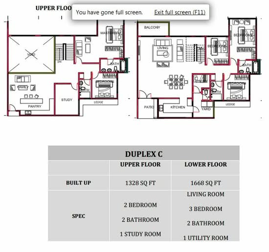 Marinox Sky Villas - Floor Plan - iProperty.com.my