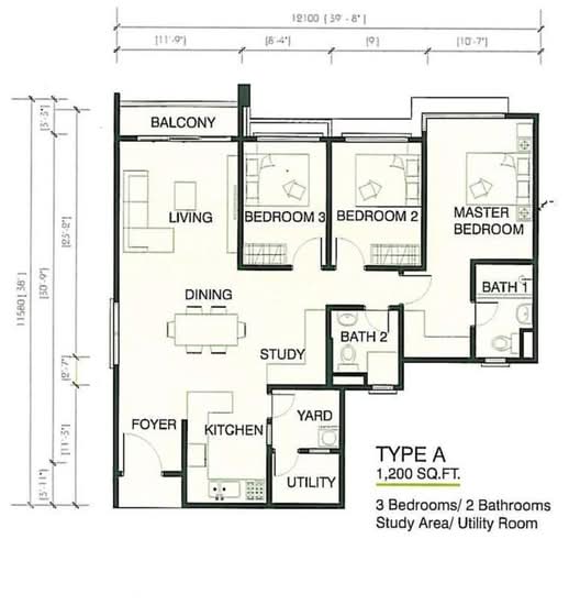 One Imperial - Floor Plan - iProperty.com.my