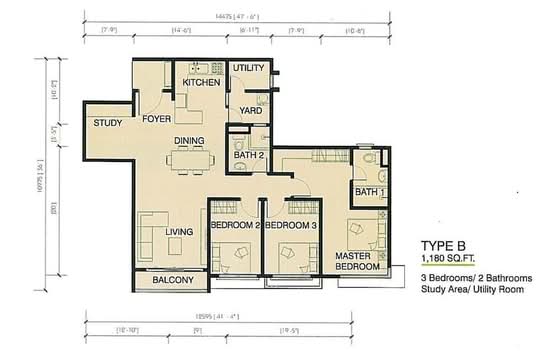 One Imperial - Floor Plan - iProperty.com.my