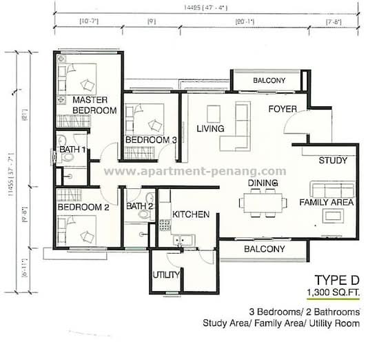 One Imperial - Floor Plan - iProperty.com.my