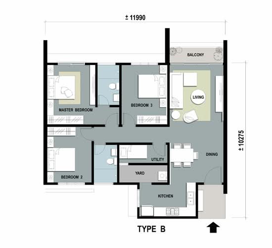 Gardens Ville - Floor Plan - iProperty.com.my