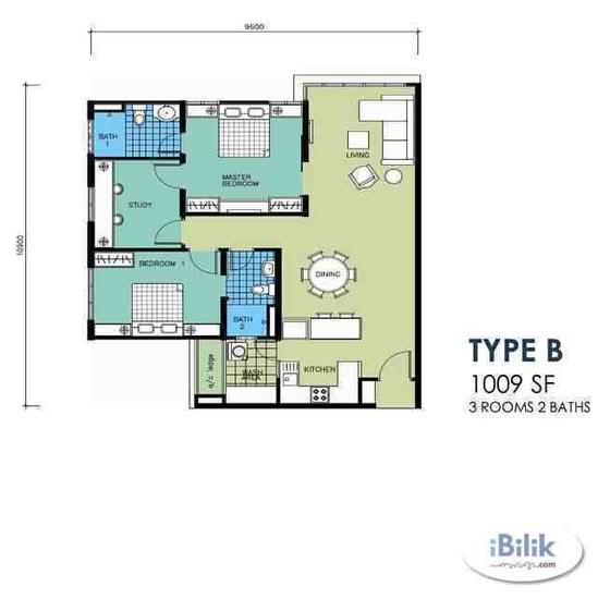 Maxim Citylights @ Sentul KL - Floor Plan - iProperty.com.my