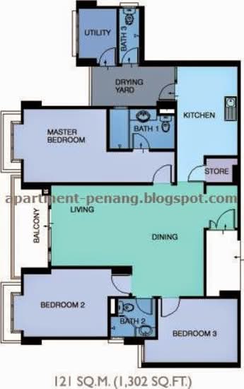 Bayswater Resort Condominium - Floor Plan - iProperty.com.my