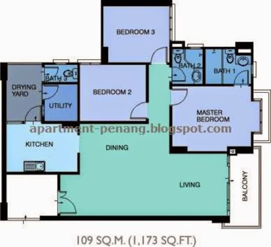 Bayswater Resort Condominium - Floor Plan - iProperty.com.my