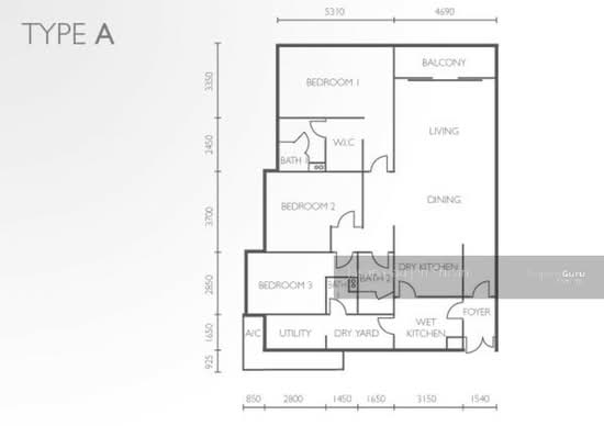 The LIGHT COLLECTION II - Floor Plan - iProperty.com.my
