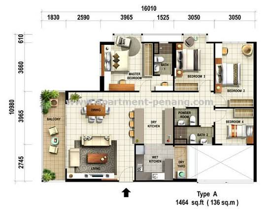 Summer Place - Floor Plan - iProperty.com.my