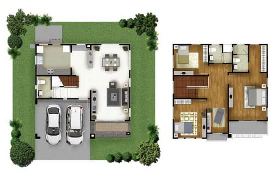 The Plant Resort Rama 5-Kanchanaphisek - Floor Plan