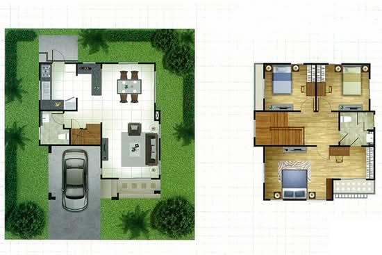 The Plant Resort Rama 5-Kanchanaphisek - Floor Plan