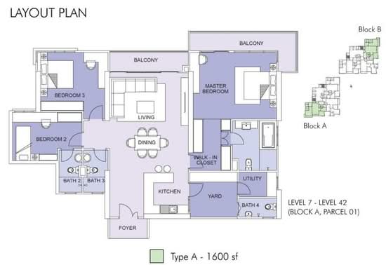 The Latitude Condominium - Floor Plan - iProperty.com.my
