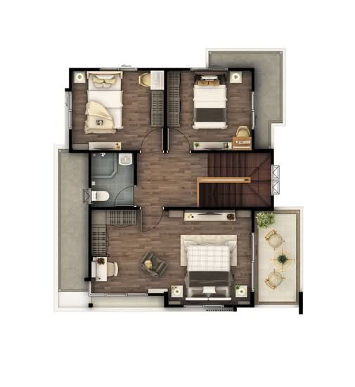 Phumpirom Premium-Rangsit Klong 5 - Floor Plan