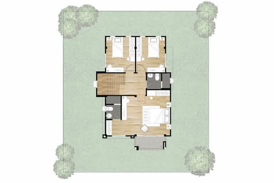 S Ville Rangsit-Lamlukka Klong 4 - Floor Plan