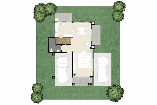 S Ville Rangsit-Lamlukka Klong 4 - Floor Plan