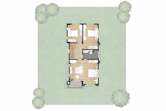 S Ville Rangsit-Lamlukka Klong 4 - Floor Plan