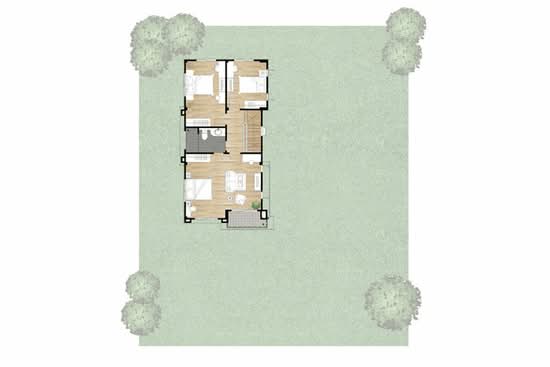 S Ville Rangsit-Lamlukka Klong 4 - Floor Plan