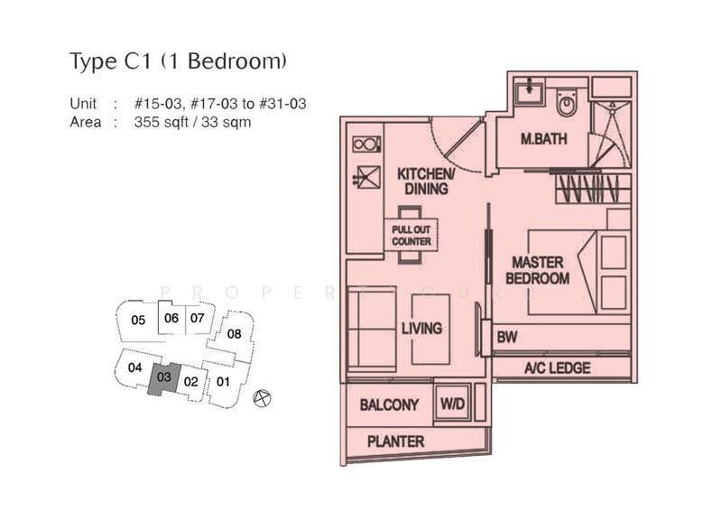 Espada, 48 Saint Thomas Walk, Orchard / River Valley, 1 Bedroom, 355 sqft, Condominium For Rent, by Vernon Tan, 500278311 - 2D - PropertyGuru.com.sg