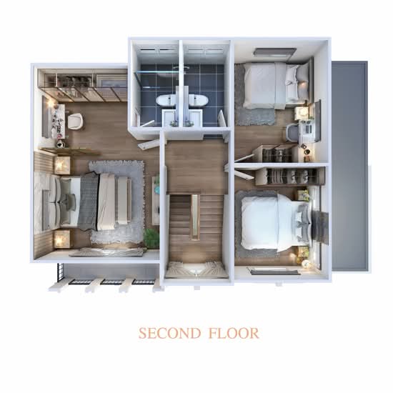 Lanceo CRIB เพชรเกษม - ไร่ขิง 2 - Floor Plan