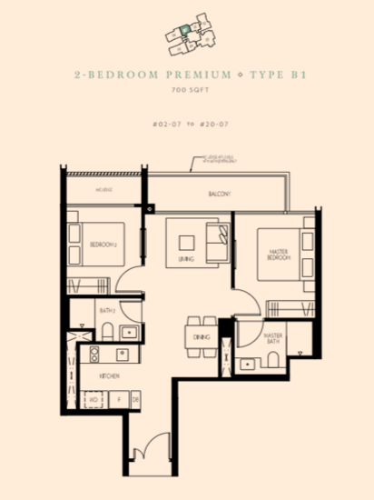 Amber 45 - Floor Plan
