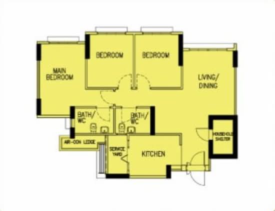 188C Bedok North Street 4 - Floor Plan