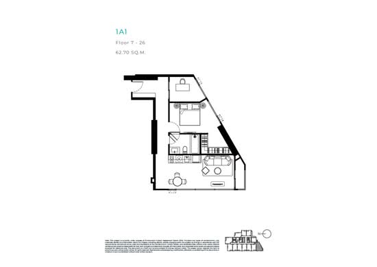 Tait Pattaya - Floor Plan