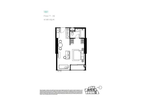 Tait Pattaya - Floor Plan