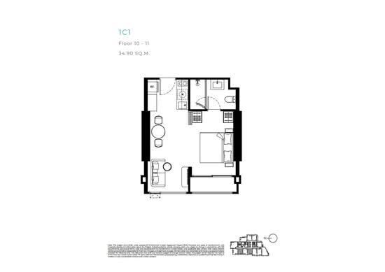 Tait Pattaya - Floor Plan