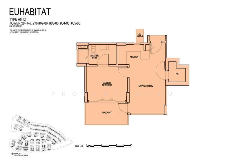Euhabitat, 332 Jalan Eunos, Eunos / Geylang / Paya Lebar, 1 Bedroom, 560 sqft, Condominium For Rent, by Denmarc Sabilla, 500273856 - 2D - PropertyGuru.com.sg