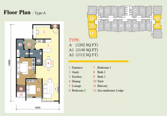 Pearl Suria - Floor Plan - iProperty.com.my