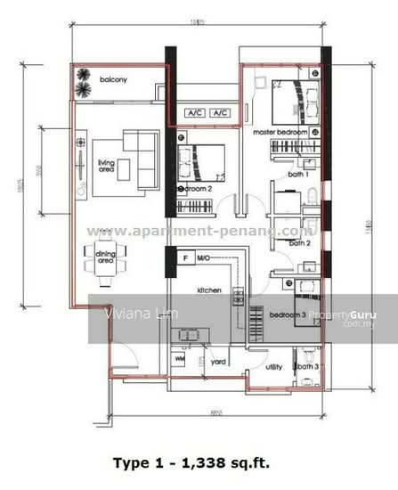 Sandilands - Floor Plan - iProperty.com.my