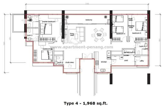 Sandilands - Floor Plan - iProperty.com.my