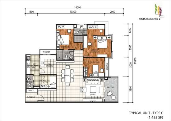 Kiara Residence 2 (Residensi Kiara Jalil 2) - Floor Plan - iProperty.com.my
