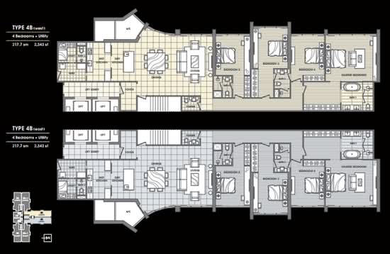 Quadro Residences - Floor Plan - iProperty.com.my