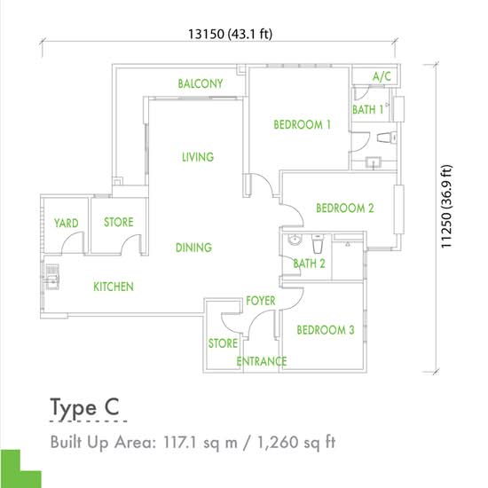 Casa Tropika - Floor Plan - iProperty.com.my