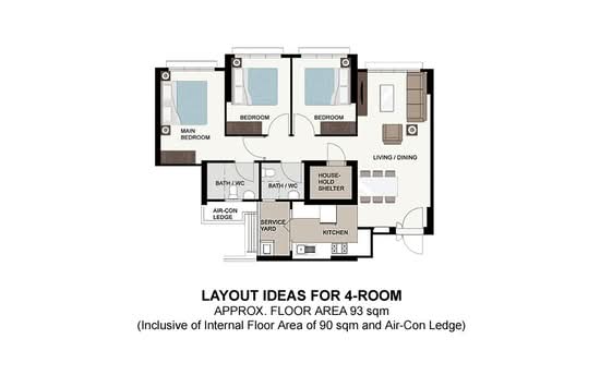 448C Bukit Batok West Avenue 9 - Floor Plan