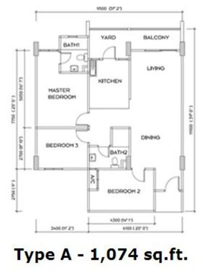 First Residence (Residensi Unggul) - Floor Plan - iProperty.com.my
