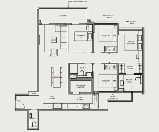 Springleaf Residence - Floor Plan
