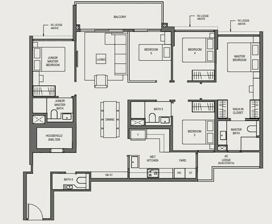 Springleaf Residence - Floor Plan