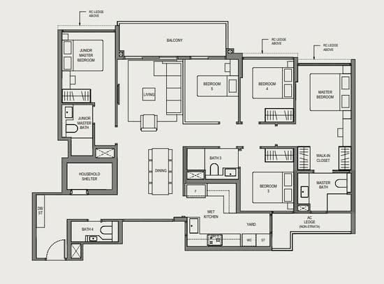 Springleaf Residence - Floor Plan
