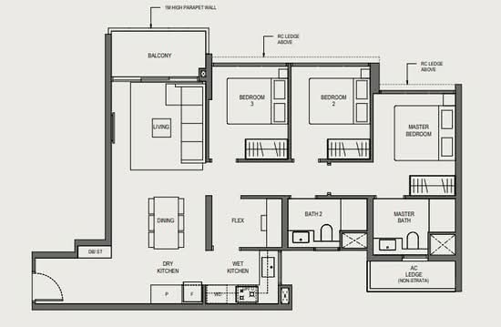 Springleaf Residence - Floor Plan